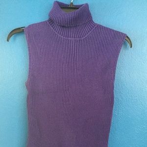 ✨BIG PRICE DROP - Chico's ribbed turtle neck sleeveless top